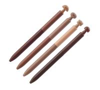 4PCS Twist Action Gel Pen Pan Theme Gel Pen Novelty Writing Pen Attention Pen for Student Writing Christmas Stocking Filler