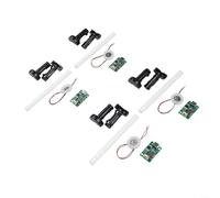 4Pcs Type-C Humidifier Module Spray No Switch Circuit Board Atomization Module for DIY Incubators and Experimental Setups, 5V DC, 108KHz Resonant Frequency