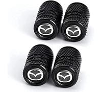 4PCS Tyre Valve Caps, Car Tyre Caps for Mazda CX3 CX4 CX5, Leak-Proof Dust Cap