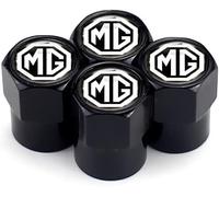 4PCS Tyre Valve Caps, Car Tyre Caps for MG HS MG3 MG5 MG6 MG7 MG ZS, Leak-Proof Dust Cap