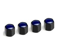 4Pcs Tyre Valve Caps for Jaguar I-PACE 2018-2021 2022 2023 2024 2025 X590,Dust Covers for Cars,Heavy-Duty Design,Durable and Waterproof Valve Covers,Protects Tires,Car Accessories,Blue-4pcs