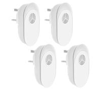 4Pcs Ultrasonic Pest Repeller Effective Mouse Repellent Indoor Insect Repellent Plug In Mice Repellent Ultrasonic Mosquitoe Repeller for Mice, Rat, Mosquito, Spider, Cockroach, Ant, Human & Pet