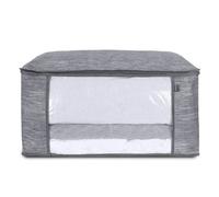 4Pcs Underbed Zipped Clothes Storage Bags Wardrobe Organizer