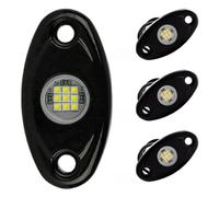 4pcs Underglow Light Car Lights Exterior Lighting for Road Vehicles
