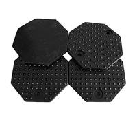4Pcs Universal 135 * 10mm（5.31“*0.39”） Octagon Heavy Duty Rubber Lifting Arm Pads Car Lift Accessories for Auto Lift Hoist Spareparts