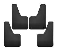 4Pcs Universal Car Mud Flaps for Ford Focus Focus Active (Mk1-Mk4 1998-2025 2026), Splash Guards, Flexible PVC Mudguards for Car, Wheel Arch Exterior Accessories, 36cm x 21cm,Black-4pcs