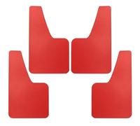 4Pcs Universal Car Mud Flaps for Seat Ateca (5FP 2016-2025 2026), Splash Guards, Flexible PVC Mudguards for Car, Wheel Arch Exterior Accessories, 36cm x 21cm,Red-4pcs
