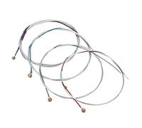 4Pcs Universal Cello Strings Replacement Set, Made of sturdy Copper Ni Zinc Alloy, Fast Tuning Stable Pitch, Ideal for 4/4 Size Musical Instruments, Produce Clear Warm Tones