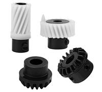 4Pcs Universal Hook Drive Gear Set, Plastic Sewing Machine Gear Kit for Singer Sewing Machine Replacement