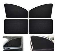 4PCS Universal Magnetic Car Curtain, Car Window Shades, Sun Shades for Car Windows and Car Window Covers, Block UV Rays Car Curtains, Universal Fit for Most Vehicles with Metal Window Frames