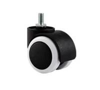 4pcs Universal Mute Caster M8 Wheel 1.5Inch Replacement Furniture Table Drawers Cabinets Swivel Rollers 360 Degree Wheels(4pcs B)