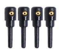 4Pcs Universal Rear Screen Washer Jet Nozzle - Single Hole Spray Head for VW Golf Skoda Audi A3/A4/A6 - Car Windscreen Cleaner Replacement - Auto Wiper Fluid Nozzle