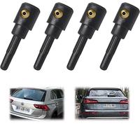 4Pcs Universal Rear Screen Washer Jet Nozzle - Single Hole Spray Head for VW Golf Skoda Audi A3/A4/A6 - Car Windscreen Cleaner Replacement - Auto Wiper Fluid Nozzle