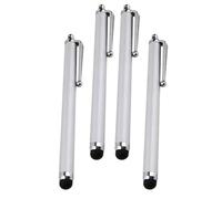 4pcs Universal Touch Screen Stylus High Sensitivity Capacitive Pen Silver