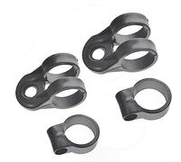 4pcs Universal Trimmer Brushcutter Harness Hook Clip Bracket Black For 26mm Shaft