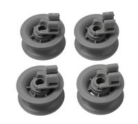 4pcs Upper Basket Wheels 611666 Dishwasher Replace Compatible With Bosch Compatible With Siemens Compatible With Neff Dish Washer