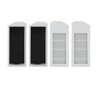 4pcs Vacuum Cleaner Filter Kit for ECOVACS for DEEBOT N20/N20 Plus/N20 Pro Plus, Durable High-Efficiency Filter Paper, Traps Dust and Pet Dander, Easy to Install and Maintain for Cleaner Home Floors