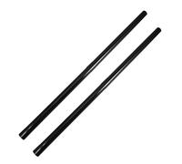 4pcs Vacuum Extension Wand 37.5cm Abs Black Replacement Tube