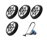 4Pcs Vacuum Filters Replacement for Eureka WhirlWind Bagless Canister Vacuum Cleaner, Fits NEN110A, NEN110B, NEN110D