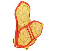 4pcs Vajra Storage Bag Singing Bowl Carry Bag Storage Pouch for Vajra Bag for Bell Nepal Bell Storage Pouch Delicate Storage Bag Nepal Bells Pouch Coat Musical Instrument Brocade