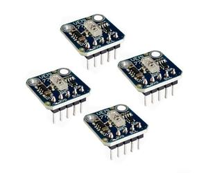 4pcs VEML7700 Ambient Light Sensors I2C Interface 16-bit Output for Real-Time Illuminance Monitoring in Smart Home and IoT Projects (Already welded)