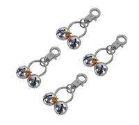 4pcs Vintage Brasses Clatter Bells Loud Brasses Cats Bells Small Brasses Collar Bells Dog Collar Accessories