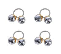 4pcs Vintage Brasses Clatter Bells Loud Brasses Cats Bells Small Collar Bells
