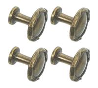 4pcs Vintage Zinc Alloy Single Hole Floral Cabinet Pull for Furniture | Soft Feel, Wear Resistant Finish, Rustic Ornate Styling, Easy Install for Dresser and Wardrobe Use