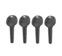 4Pcs Violin Ebony Pegs, Violin Tuning Pegs Quality Violin Strings Shaft Tuning Pegs Accessories Replacement for 1/8 1/2 1/4 Violin(1/4)