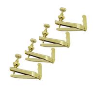 4Pcs Violin Fine Tuner Fiddle String Adjuster Spinner Tuning Screw Metal String Adjusters Easy To Installation