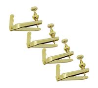 4Pcs Violin Fine Tuner Metal String Spinner Fiddle String Adjuster Spinner Stringed Instrument Accessories Enduring