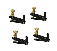 4Pcs Violin Fine Tuners String Plate Replacement For Standard 4/4-3/4 Size Violin Metal Violin String Adjuster Part