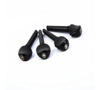 4Pcs Violin Pegs Violin Ebony Tuning Pegs Parts Stringed Instrument Accessories For 4/4 3/4 1/4 1/2 1/8 Violin (Color : 1-8 Violin Pegs)