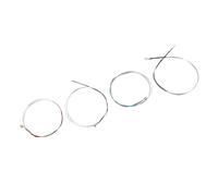 4PCS Violin String Replacement Stainless Steel Strings Professional Violin Instrument Accessories for Various Violin Sizes and Brands