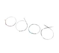 4PCS Violin String Replacement, Stainless Steel Violin Strings Replacement for Various Sizes Professional String Instrument Accessories