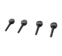 4Pcs Violin Tuning Peg Portable Fine Appearance Wood Violin Peg Replacement Black M00588 Acement Black M00588 Tuning PegViolin PegTuning PegWood PegWood (M00588)