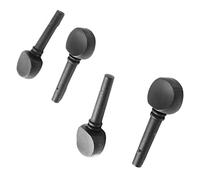 4Pcs Violin Tuning Peg Wood Violin Peg Wooden Violin Tuning Tuner Pegs Portable Fine Appearance Replacement for Violin Black (M00591)