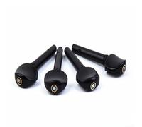 4pcs Violin Tuning Pegs, Ebony Wood Violin Pegs, Violins Replacement Accessories for 4/4 3/4 1/2 1/4 1/8 Violins(1/8)