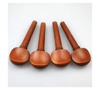 4pcs Violin Tuning Pegs Set - Ebony & Rosewood String Winder Keys Adjuster Tuners for Violin Parts(C)
