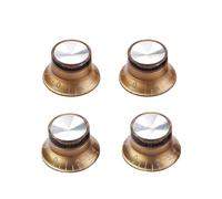 4pcs Volumes Tone Control Knobs Electric Guitar Knobs Speed Control Knobs Instrument Accessory Easy To Use