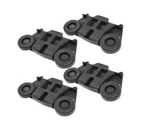 4Pcs W10195416 Dishwasher Roller Assembly Kit - Compatible with Whirlpool Kenmore Maytag W10195416V B01BR493DW PS11722152 W10195416VP - Replacement Lower Rack Wheels