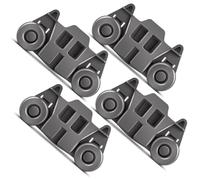 4PCS W10195416 Dishwasher Roller Lower Rack - Compatible with Whirlpool/Maytag/Kenmore Dishwashers, Original Quality Roller Parts, Easy Replacement Durable Holder