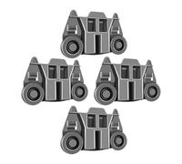 4Pcs W10195417 Dishwasher Rack Wheel Set Heavy Duty Dishwasher Rack Roller For AP4538395 PS2579553 WPW10195417 Wheel Replacement