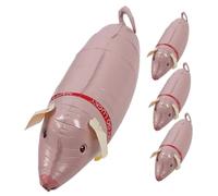 4pcs Walking Pig Foil Balloons for Animal-Themed Birthday Party Decorations Cute Farm Animal Balloons for Boys and Girls for Celebrations and Events