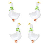 4Pcs Walking Silly Goose Balloons One Silly Goose Birthday Decor,Cute Pet Balloons Perfect for Birthday Party Decorations Baby Shower Spring Outdoor Party Photo Prop Strolling Animal