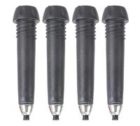4pcs Walking Stick Trekking Tube Rod Alpine Stock Replacement Hiking Metal Durable Trekking Poles Walk Replacement Tip