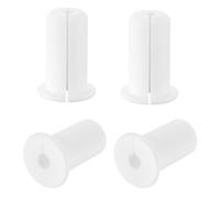 4Pcs Wall Grommets for Cables 3/4 Inch Cable Routing Kit for Starlink Silicone Cable Feed Through Bushings Wall Grommets (White)