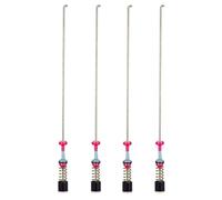 4pcs Washer Suspension Rod Damper Steel Washer Damper Suspension Rods DC97-05280W Replace 3998024 AP5966911 AP5966911 DC97-05280H EAP11719937 PS11719937 Replacement for Samsung