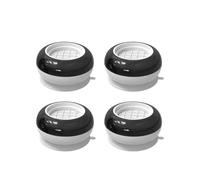 4pcs Washing Machine Anti Vibration Pads Furniture Rubber Feet Mat Slipstop Silent Universal Refrigerator Support Dampers Stand(White 4PCS)