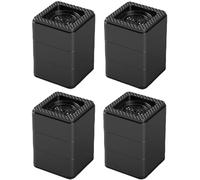 4PCS Washing Machine Feet Pads,Furniture Risers,Adjustable Cabinet Legs,Rubber Non-Slip Mats,Shock and Noise Cancelling Mat,Anti-Walk Feet Pads for Dryer,Washing Machine,Dishwasher,Sofa 10cm